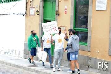 Trabajadores del Paco Artiles se concentran en San Juan y el Pacto de Telde se plantea volver a licitar su gestión/Francisco Javier Santana.